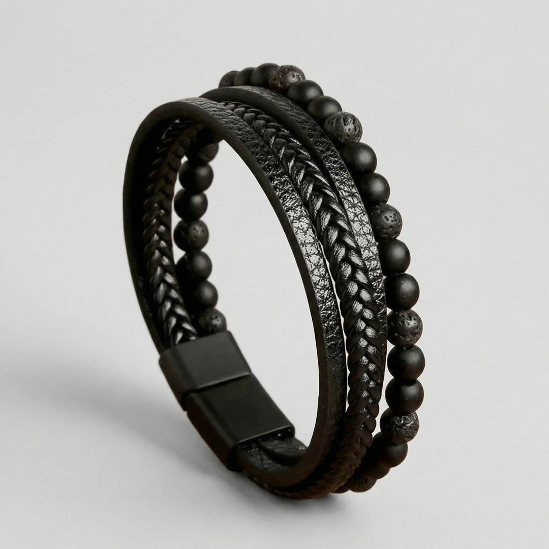 Vexron - Multi-Strand Beaded Band Bracelet