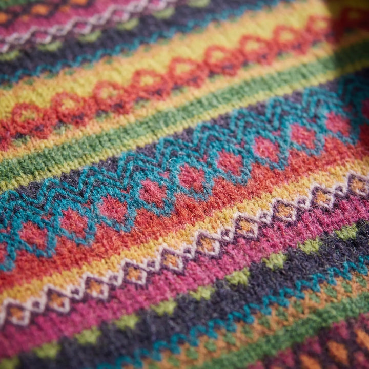 Vibrella - Multicolor Fair Isle Knit Pullover