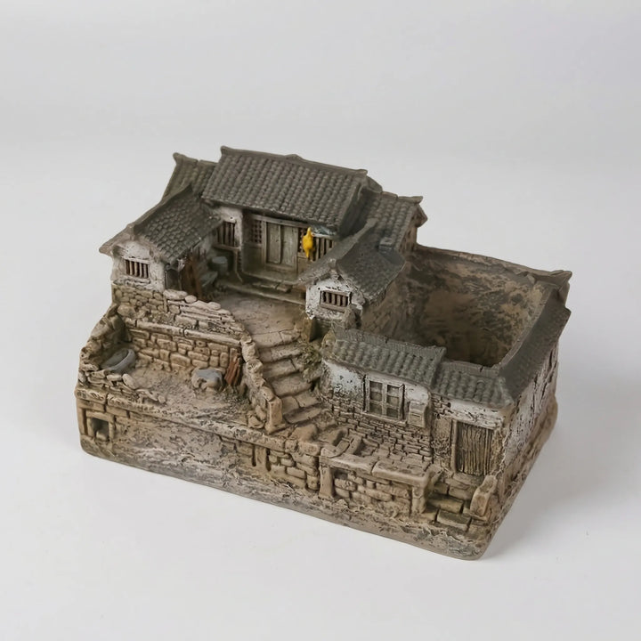 Villagora - Rustic Miniature Cottage Garden Statue