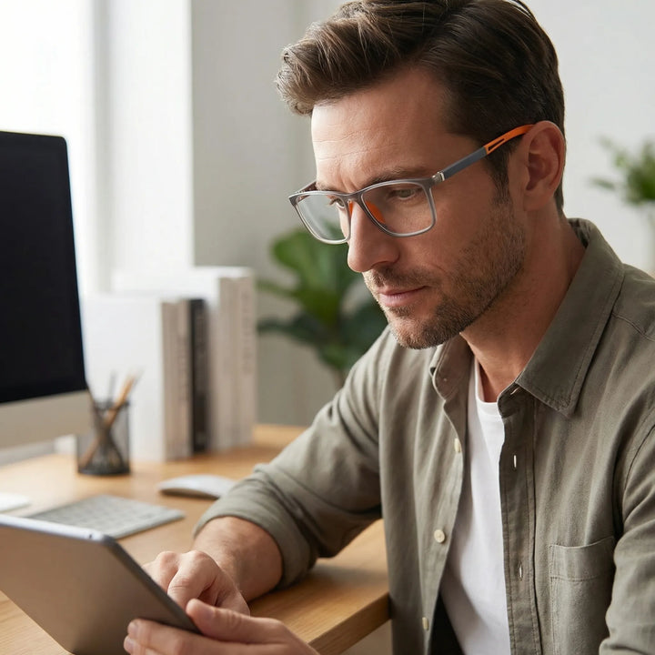 Visparo - Sport-Style Full-Frame Reading Glasses