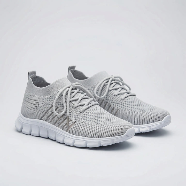 Vixara - Lace-Up Breathable Mesh Sneaker