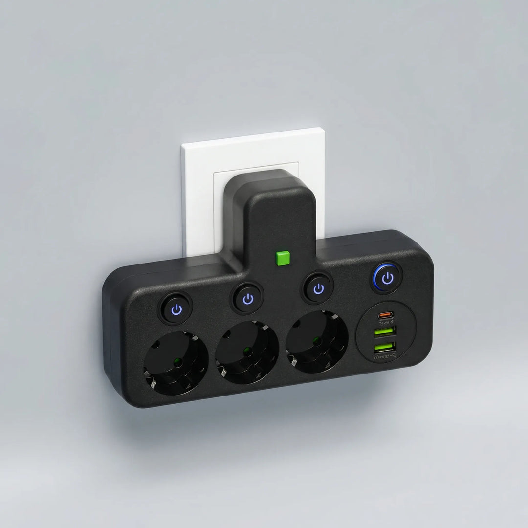 Voltara - Multi-Outlet Surge-Protected Wall Adapter