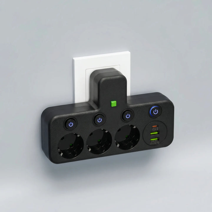 Voltara - Multi-Outlet Surge-Protected Wall Adapter