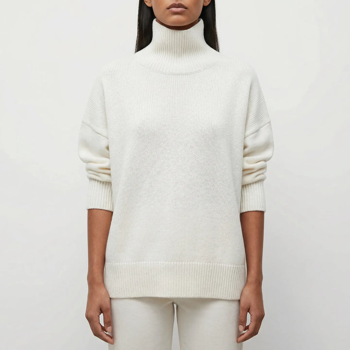Volvaine - Slim Fit Turtleneck Sweater