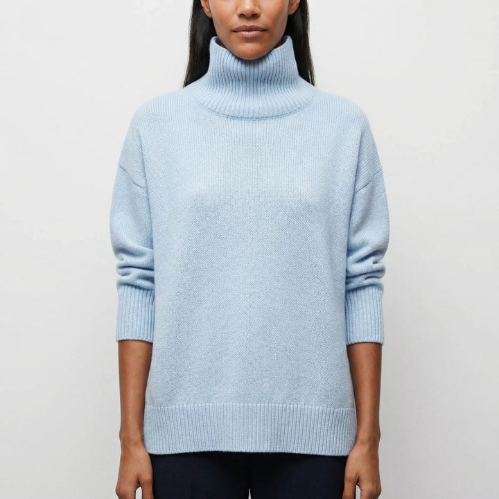 Volvaine - Slim Fit Turtleneck Sweater