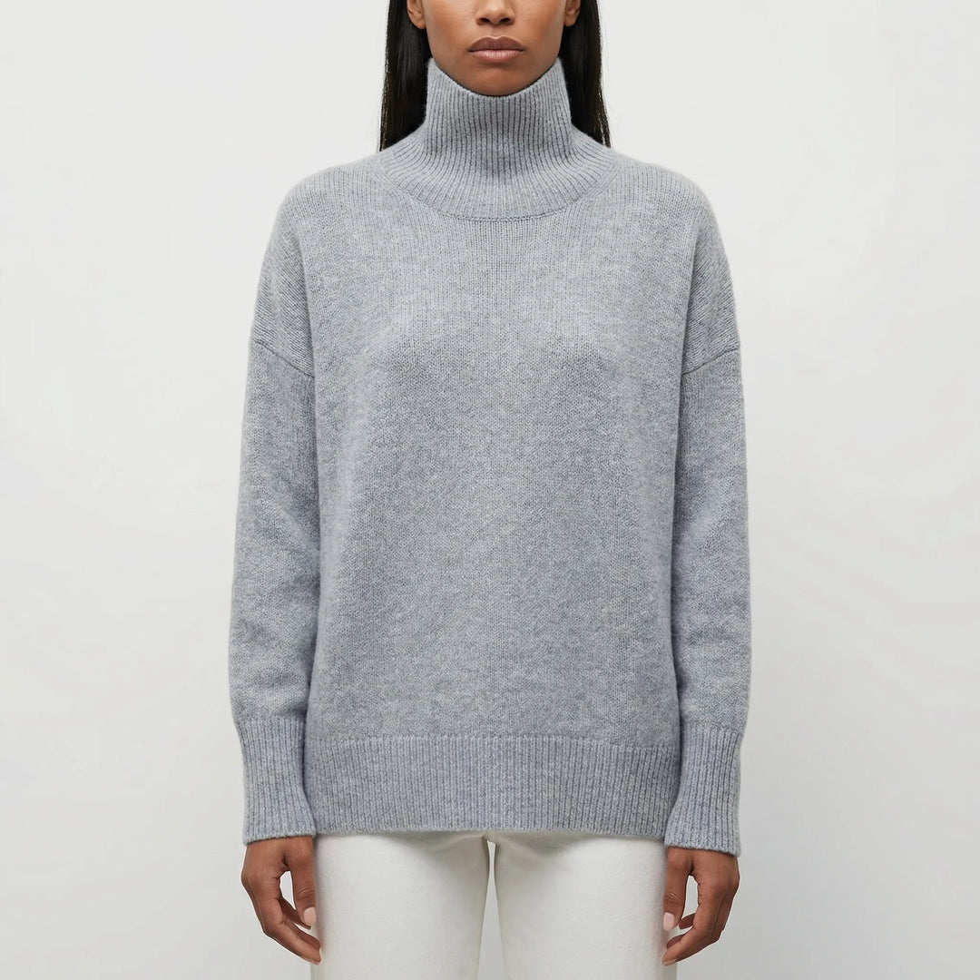 Volvaine - Slim Fit Turtleneck Sweater
