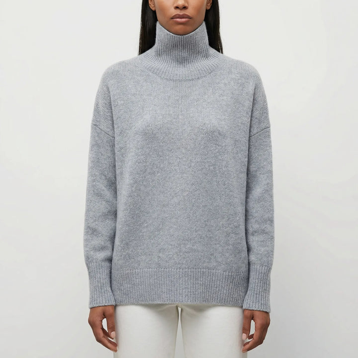 Volvaine - Slim Fit Turtleneck Sweater