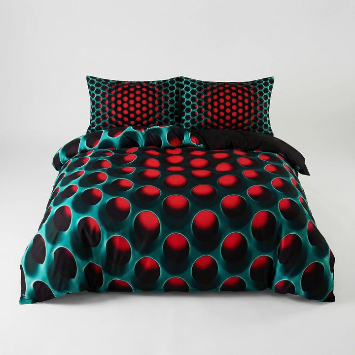 Vortexia - 3D Cosmic Print Quilt Cover Set
