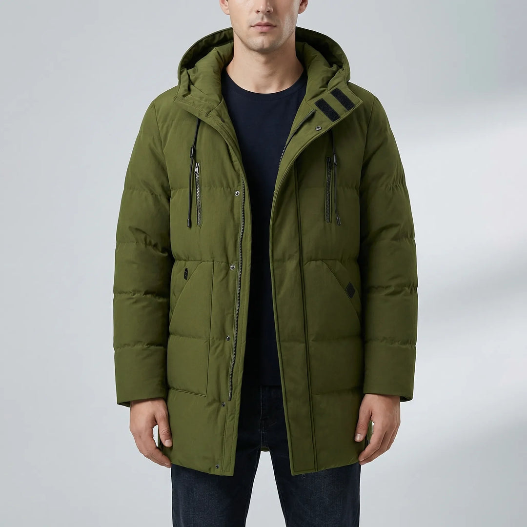 Vortrek - Insulated Hooded Mid-Length Jacket