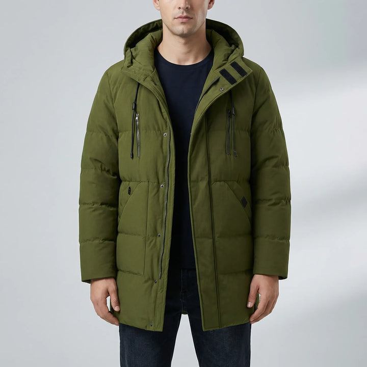 Vortrek - Insulated Hooded Mid-Length Jacket