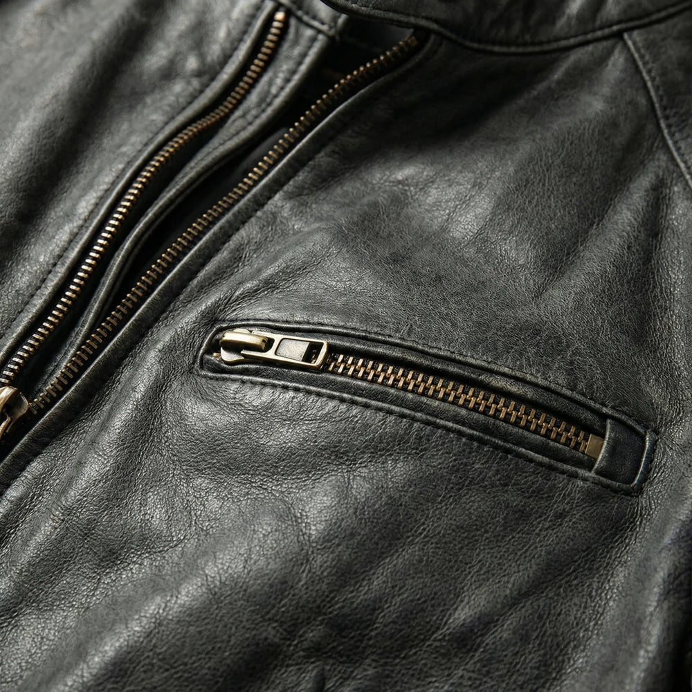 Vostrek - Stand-Collar Zip-Up Men's Jacket