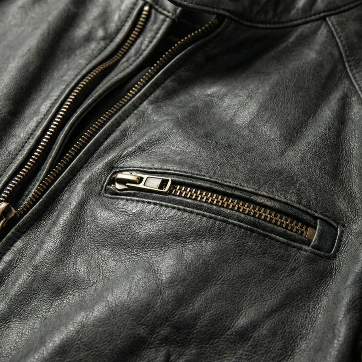Vostrek - Stand-Collar Zip-Up Men's Jacket