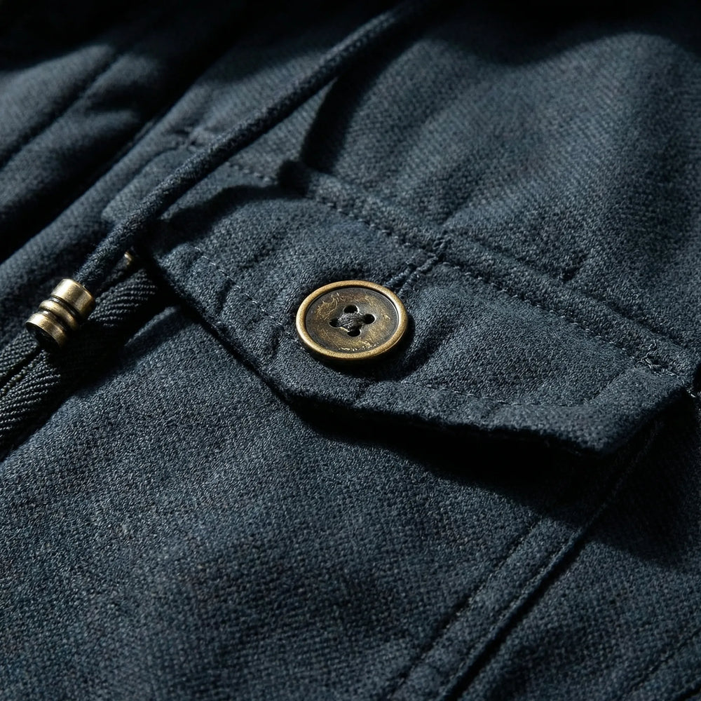 Vraktex - Multi-Pocket Hooded Winter Jacket