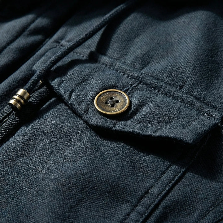 Vraktex - Multi-Pocket Hooded Winter Jacket