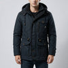 Multi-Ficka Hooded Vinterjacka