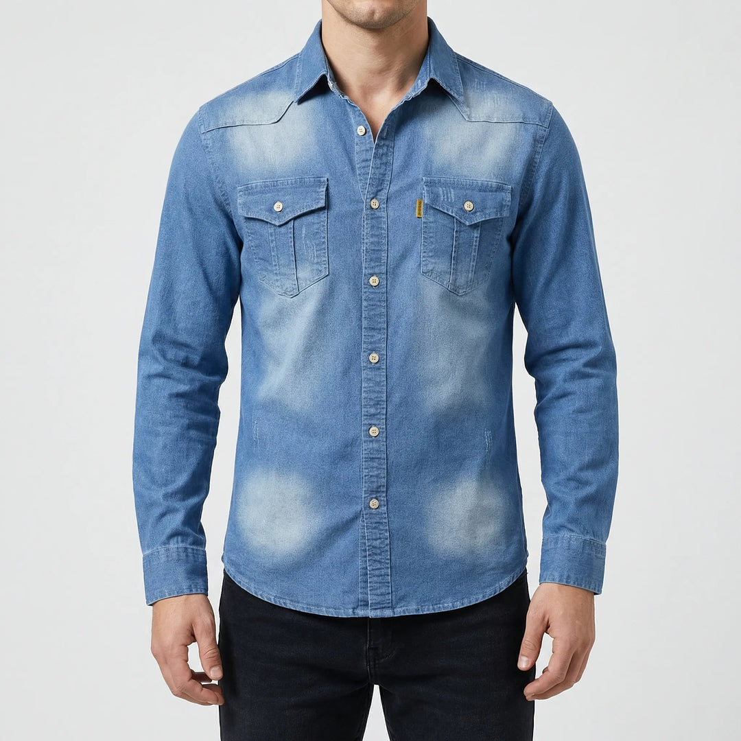 Wестrix - Classic Long Sleeve Denim Shirt