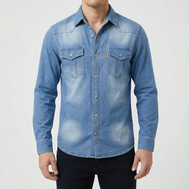Wестrix - Classic Long Sleeve Denim Shirt