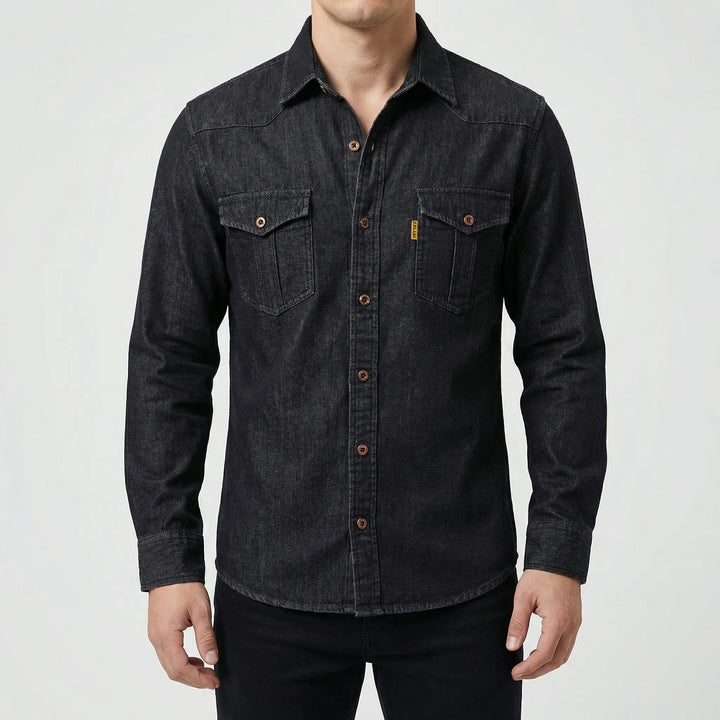 Wестrix - Classic Long Sleeve Denim Shirt