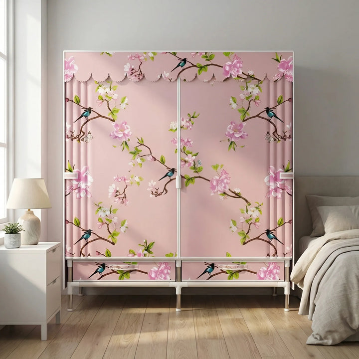 Wardova - Freestanding Fabric Wardrobe With Drawers