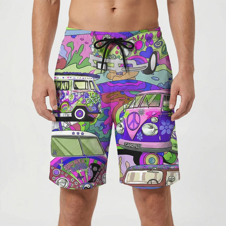 Wavecraft - Graphic Print Men's Swim Shorts