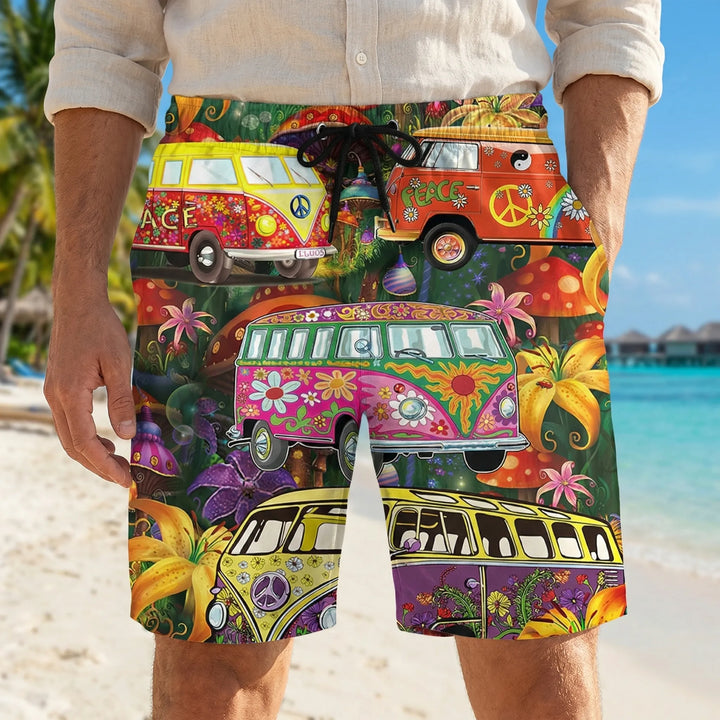 Wavecraft - Graphic Print Men's Swim Shorts