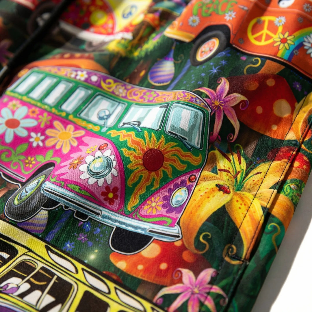 Wavecraft - Graphic Print Men's Swim Shorts