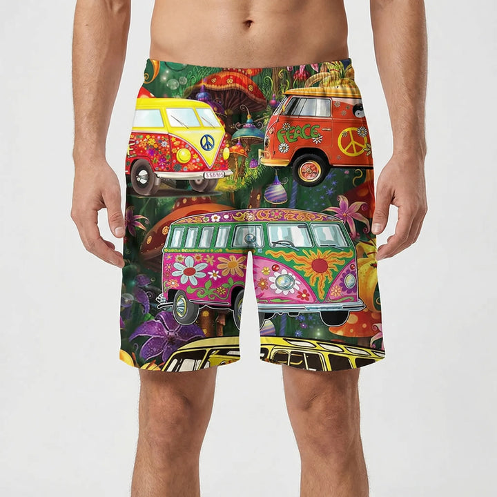 Wavecraft - Graphic Print Men's Swim Shorts