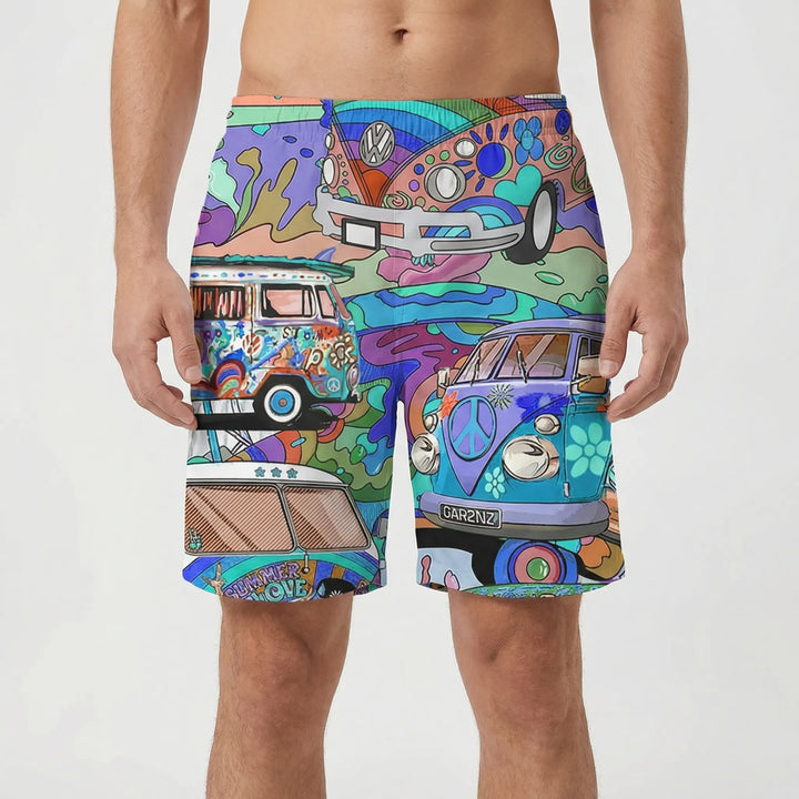 Wavecraft - Graphic Print Men's Swim Shorts
