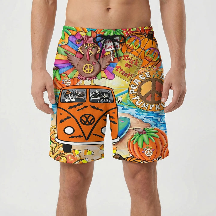 Wavecraft - Graphic Print Men's Swim Shorts