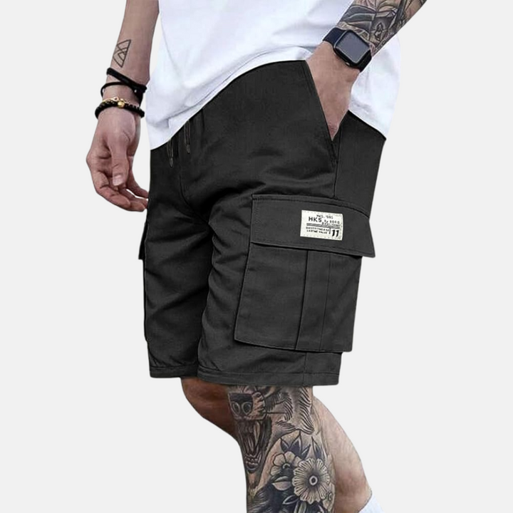 Loose-Fit - Cargo Shorts för Män