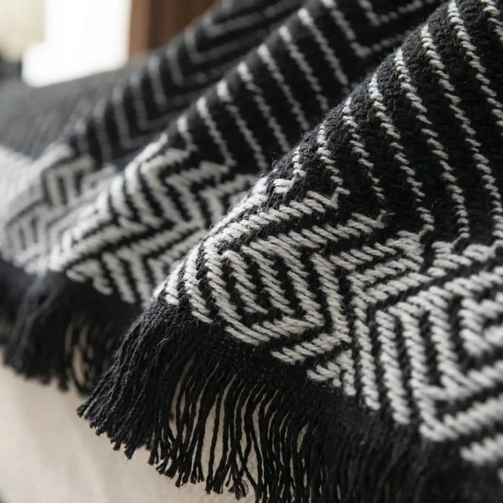 Weavora - Reversible Herringbone Sofa Cover