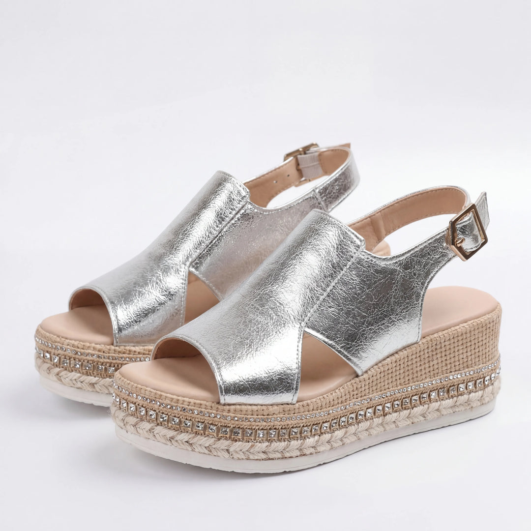 Wedgova - Chunky Wedge Platform Sandal
