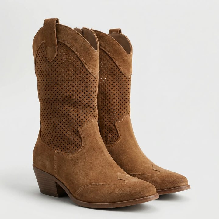 Westerlyn - Mid-Calf Western Cowboy Boot For Women