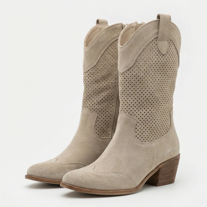 Westora - Mid-Calf Western Cowboy Boot