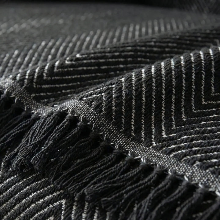 Wevrona - Reversible Herringbone Sofa Throw Cover