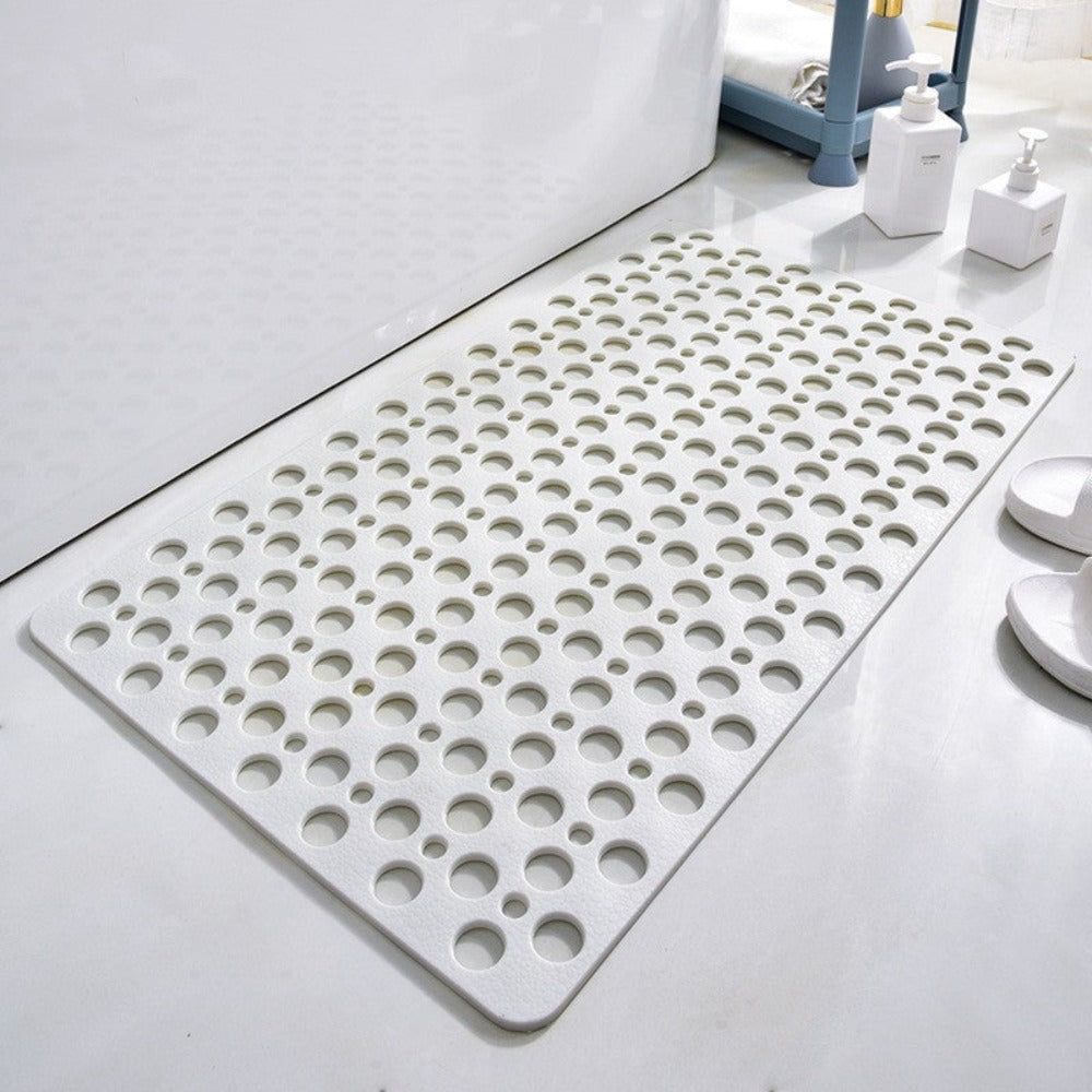 Snabbavrinning Icke-glidande Duschmatta med Sugkoppar för Säker Grepp