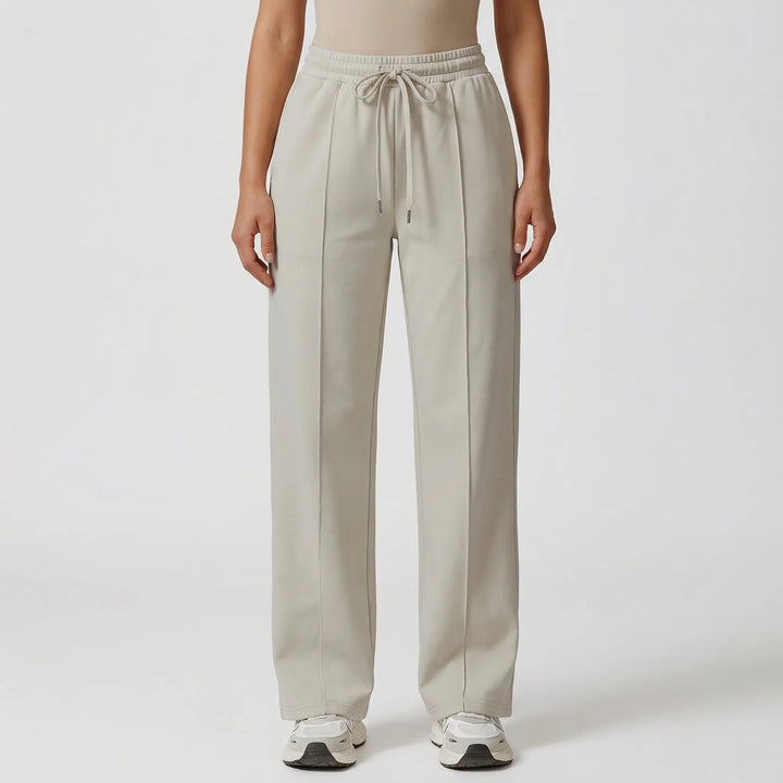 Wideflow - High-Waist Wide Leg Sweatpants