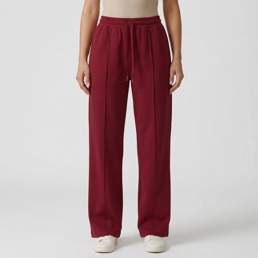 Wideflow - High-Waist Wide Leg Sweatpants