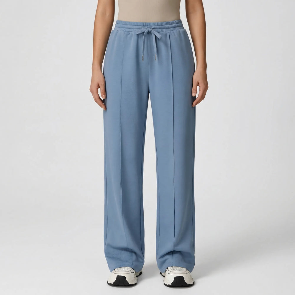 Wideflow - High-Waist Wide Leg Sweatpants