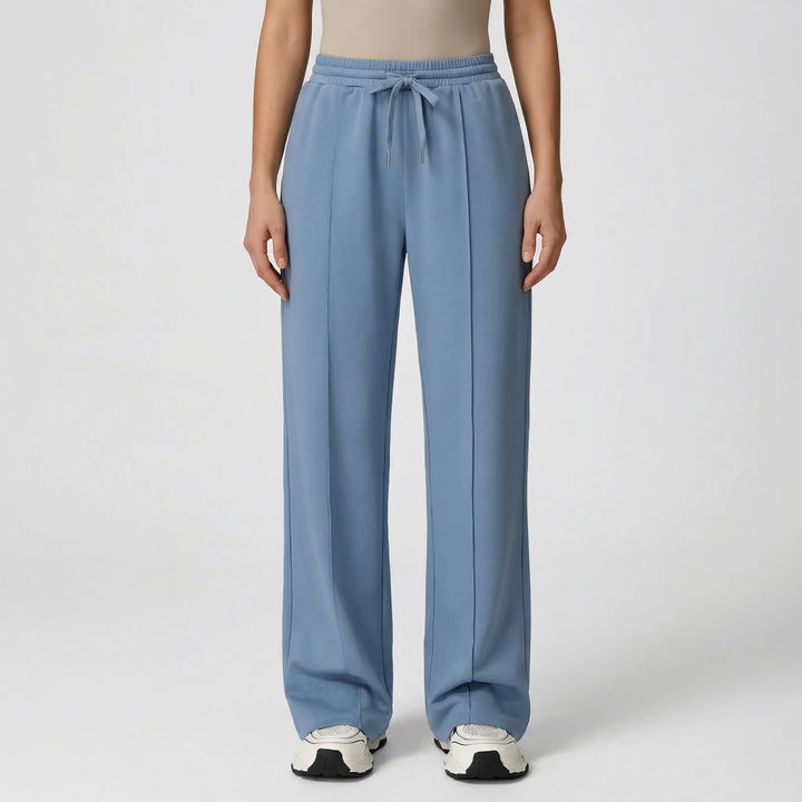 Wideflow - High-Waist Wide Leg Sweatpants