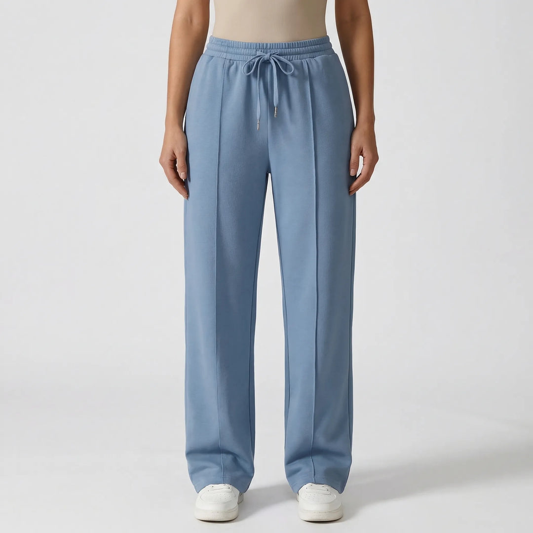 Wideflow - High-Waist Wide Leg Sweatpants