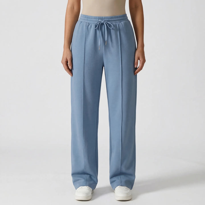 Wideflow - High-Waist Wide Leg Sweatpants