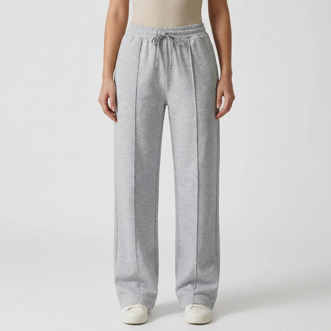 Wideflow - High-Waist Wide Leg Sweatpants