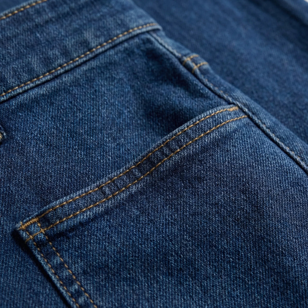 Widorra - High-Waisted Wide Leg Denim Jeans