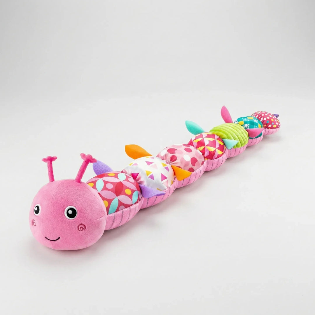 Wigglix - Caterpillar-Shaped Plush Rattle Toy