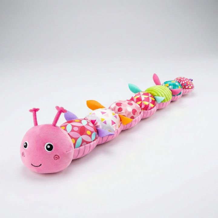 Wigglix - Caterpillar-Shaped Plush Rattle Toy