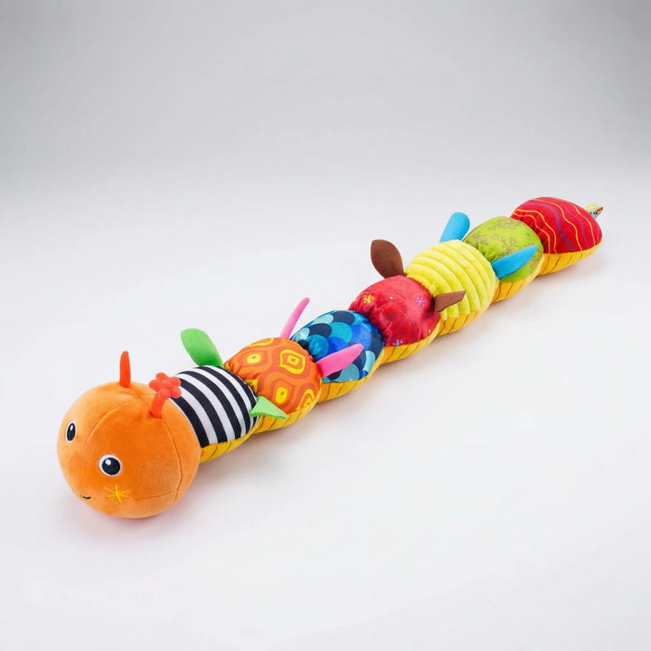 Wigglix - Caterpillar-Shaped Plush Rattle Toy