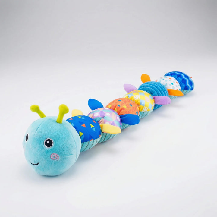 Wigglix - Caterpillar-Shaped Plush Rattle Toy