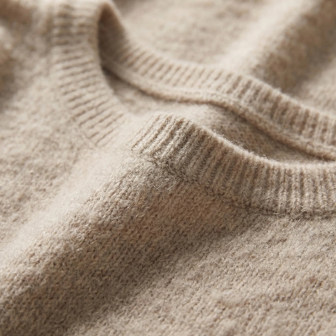 Winsova - Oversized Batwing Crew Neck Sweater