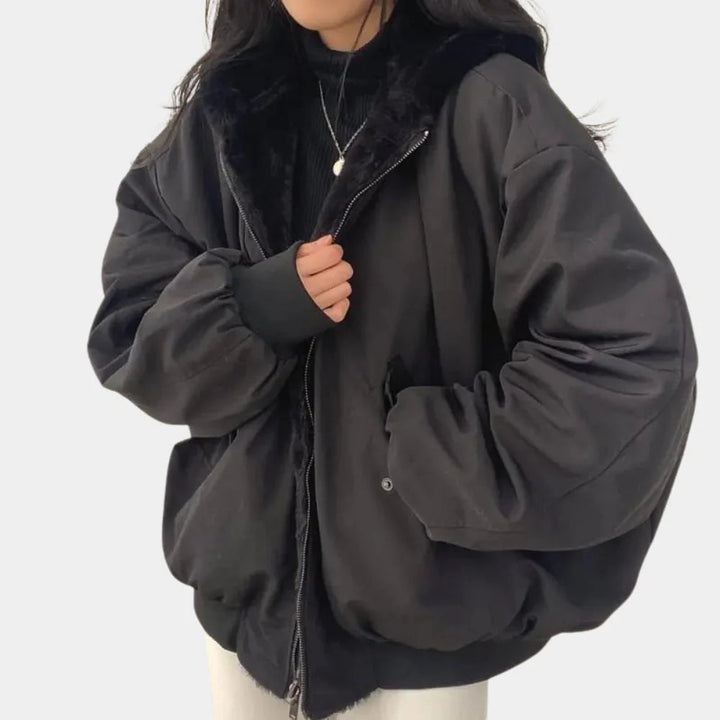 2-i-1 Vinter Hoody Jacka för Kvinnor